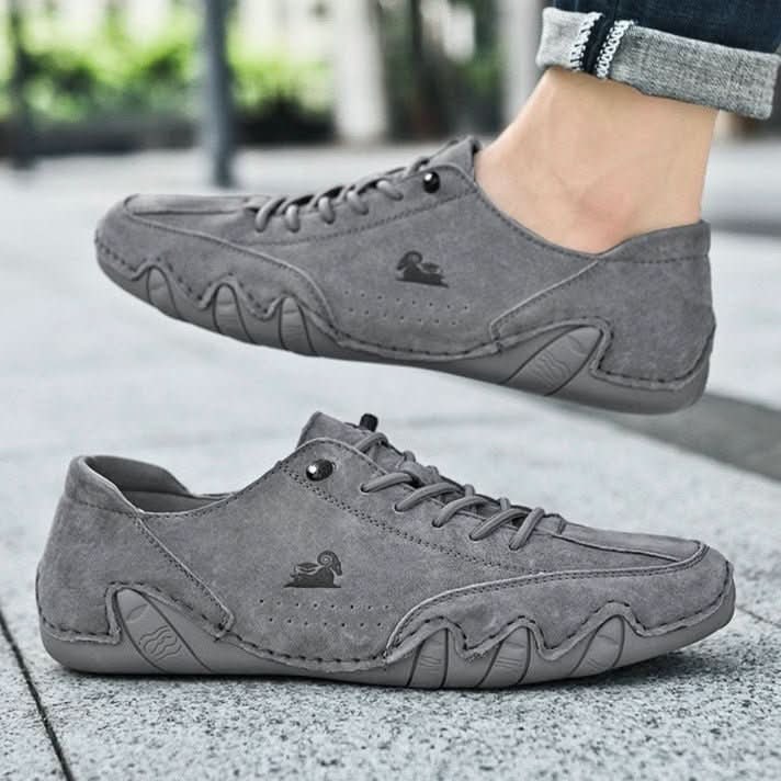 Men's Barefoot Shoes with Flexible Wrapped Rubber Sole and Lace-Up Closure for Natural Movement - Image 11