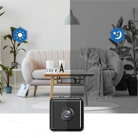 Mini Wireless Security Camera with Night Vision and WIFI Connectivity for Smartphone Viewing - Image 6