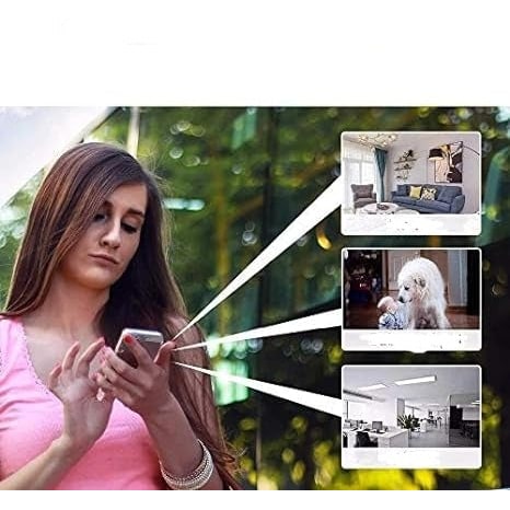 Mini Wireless Security Camera with Night Vision and WIFI Connectivity for Smartphone Viewing - Image 7