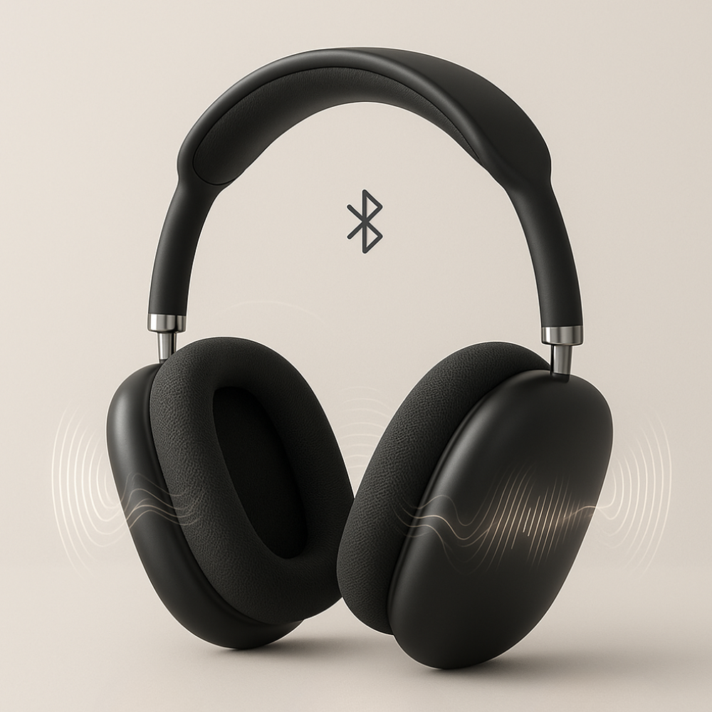 Over Ear Wireless Headphones with Active Noise Cancelling and Microphone - Image 7