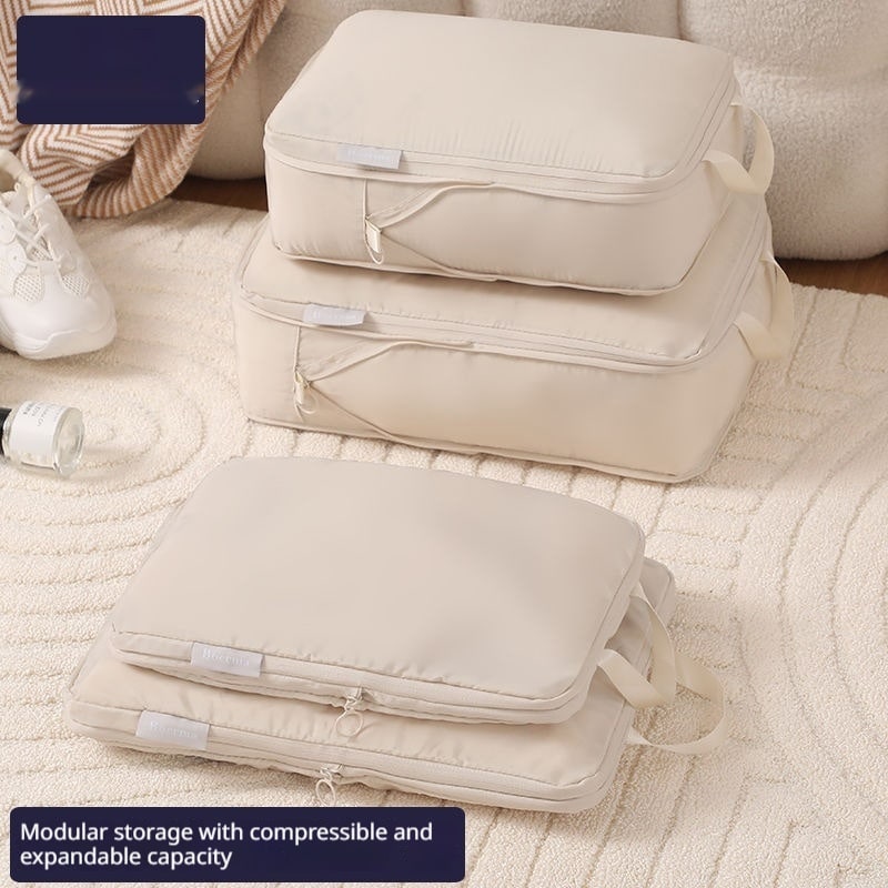 Packing Cubes for Travel with Compression Luggage Organizer Bags and Zippered Pouches - Image 8