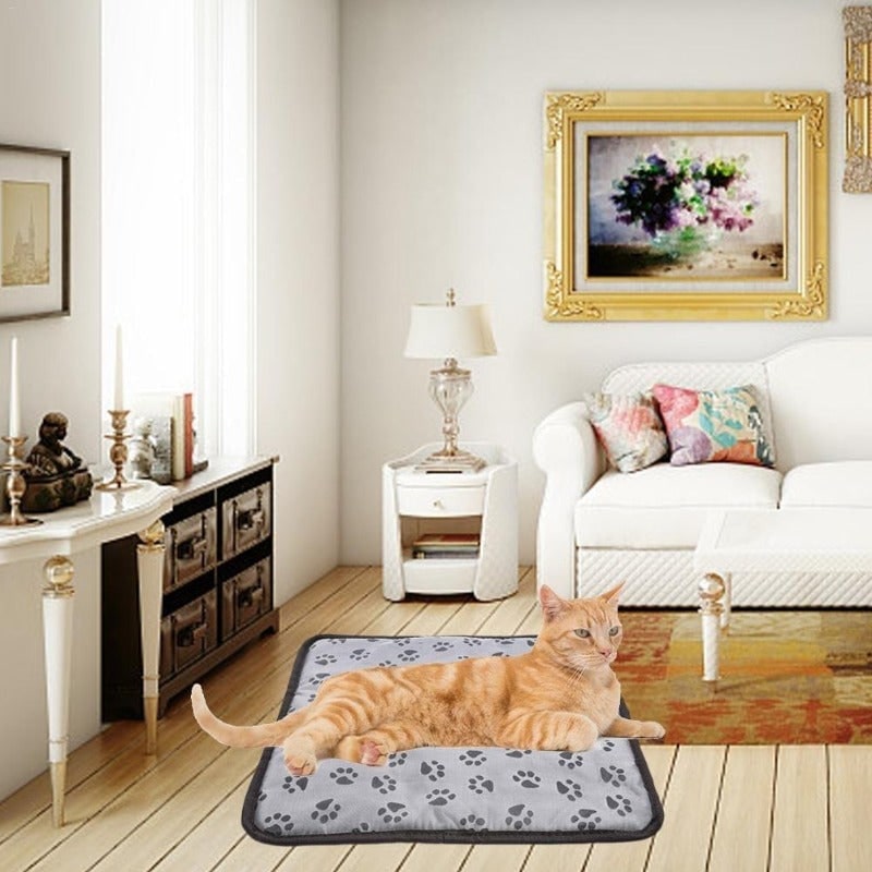 Pet Heating Pad with Waterproof Cord Temperature Control and Chew-Resistant Design - Image 9