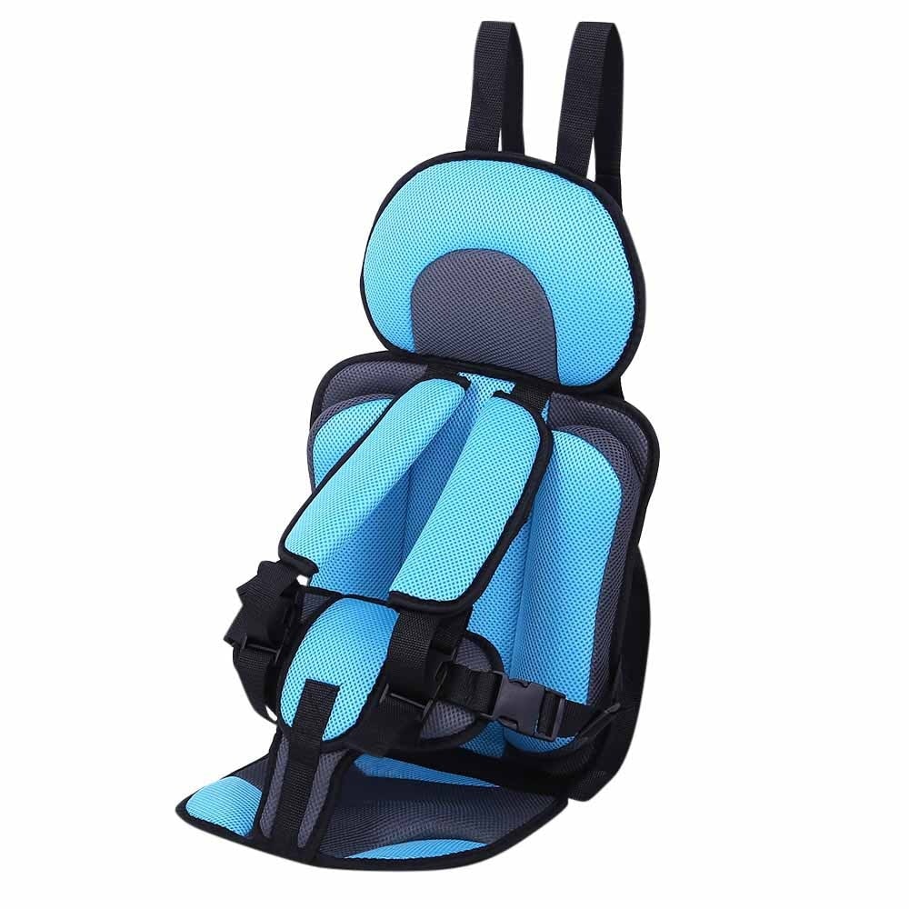 Portable Car Seat with 5-Point Safety Harness Padded Headrest and Adjustable Straps - Image 13