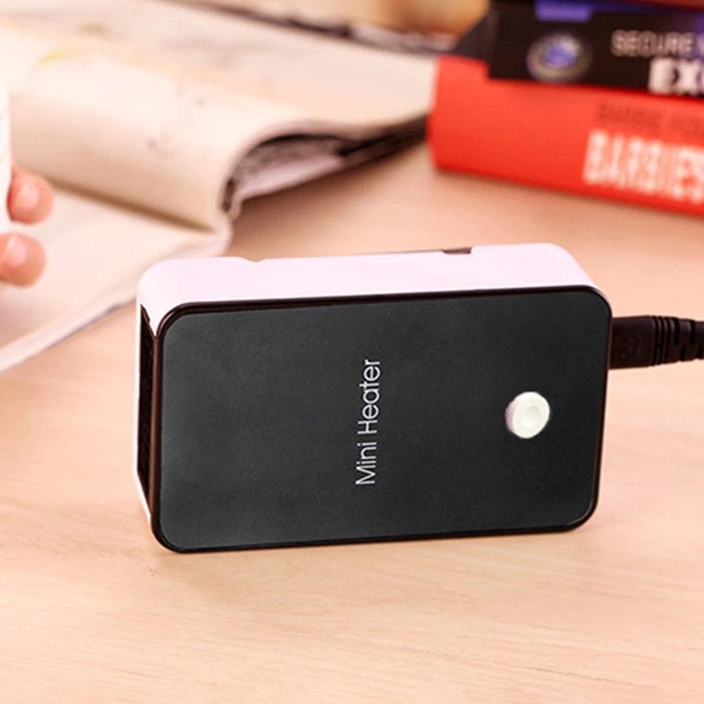 Portable Electric Space Heater with Ceramic Ptc Heating Technology Compact Desktop Mini Design - Image 4