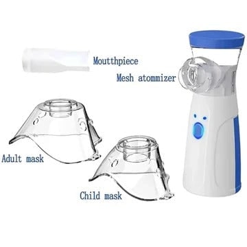 Portable Mesh Nebulizer Machine with Battery Power for Kids - Image 6