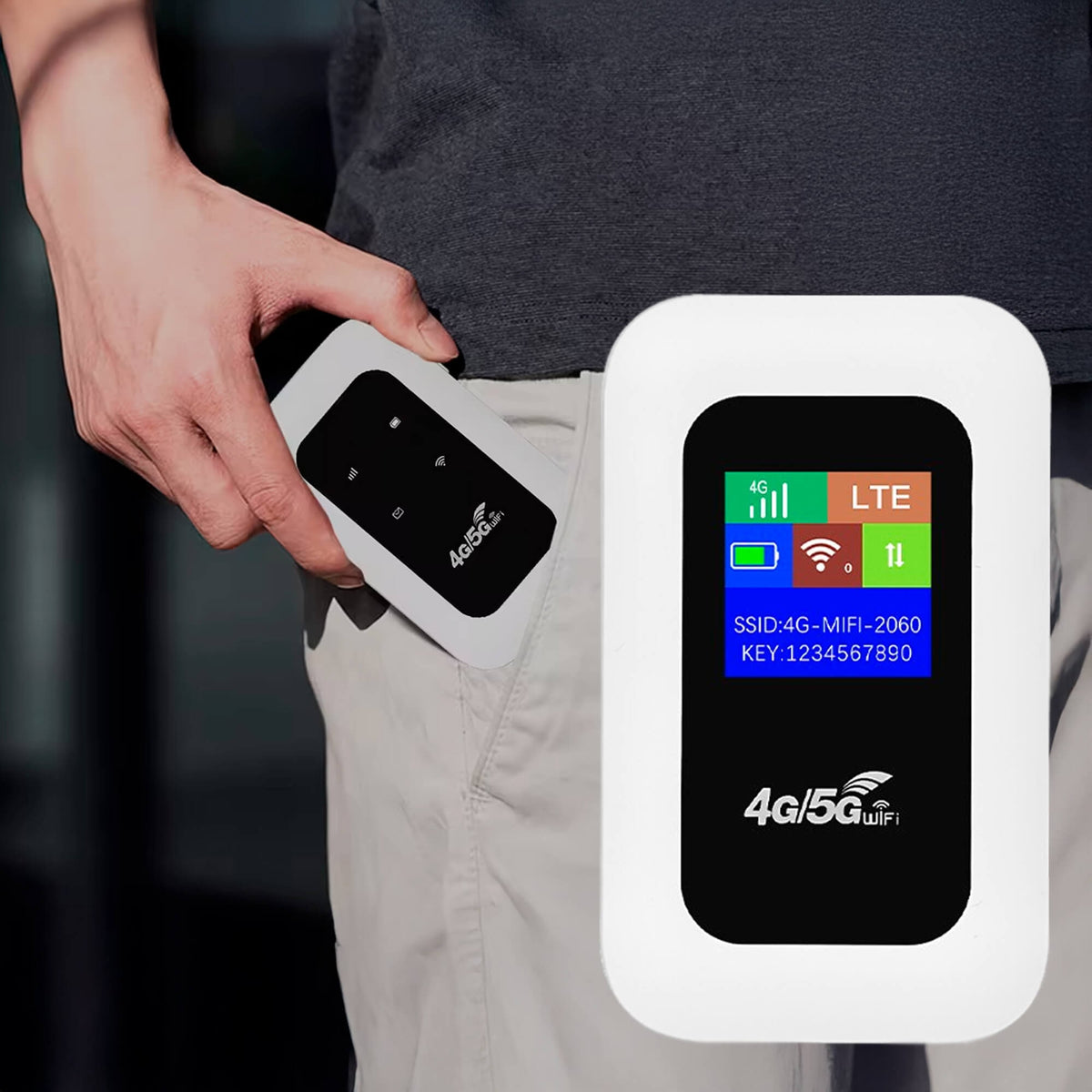 Portable WIFI Router with Lcd Display and Hotspot Function for Travel - Image 20