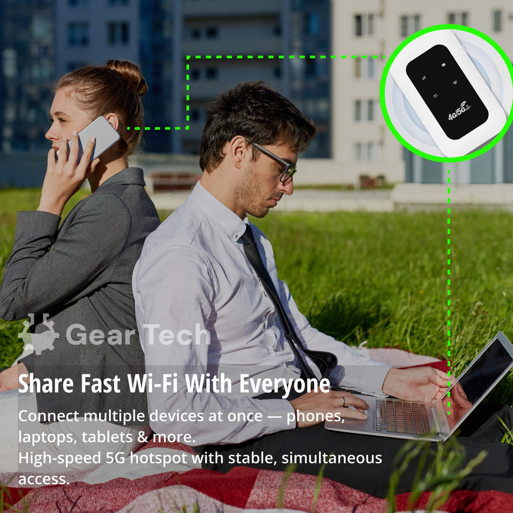 Portable WIFI Router with Lcd Display and Hotspot Function for Travel - Image 7