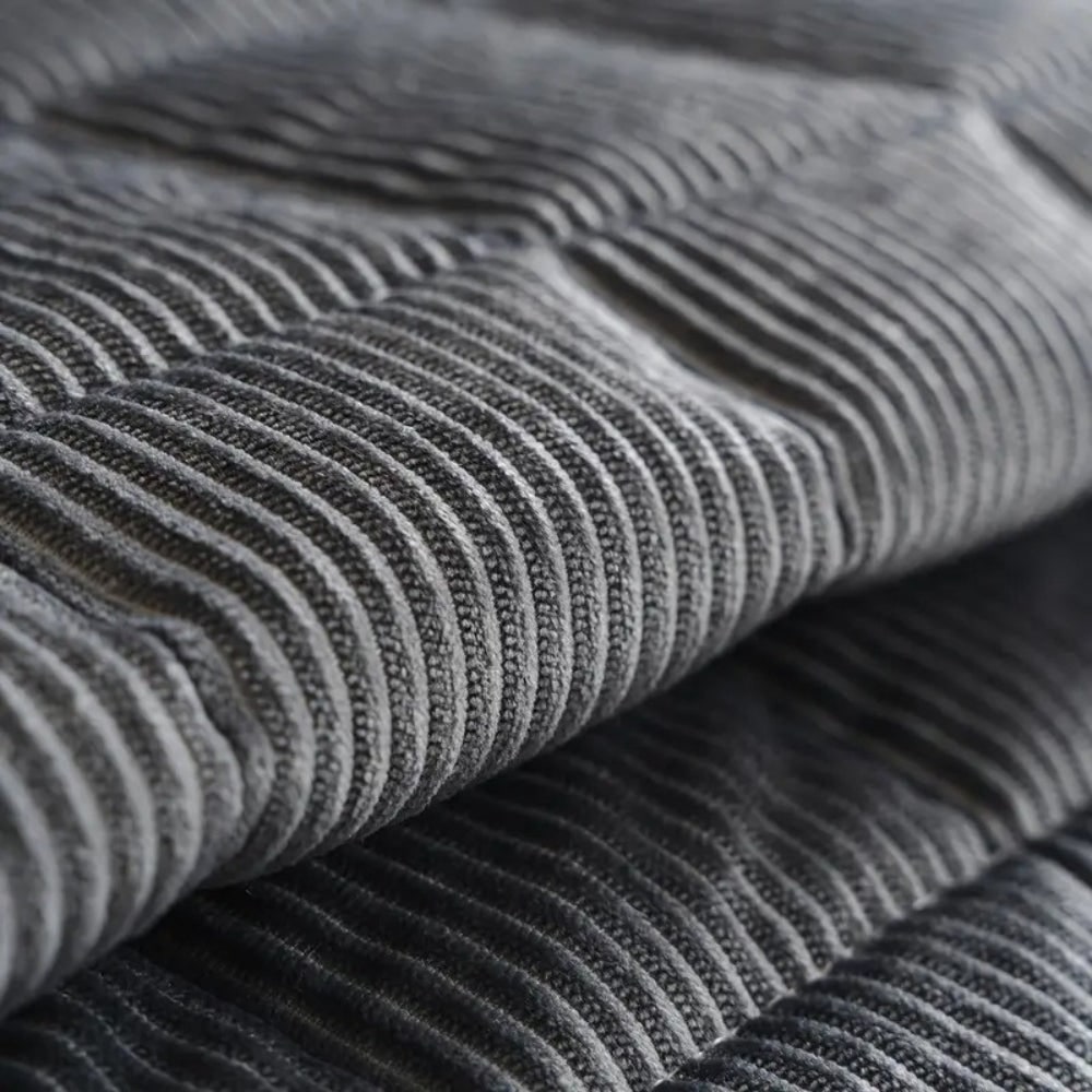Quilted Corduroy Sofa Seat Covers with Padded Protection and Bound Edges - Image 7