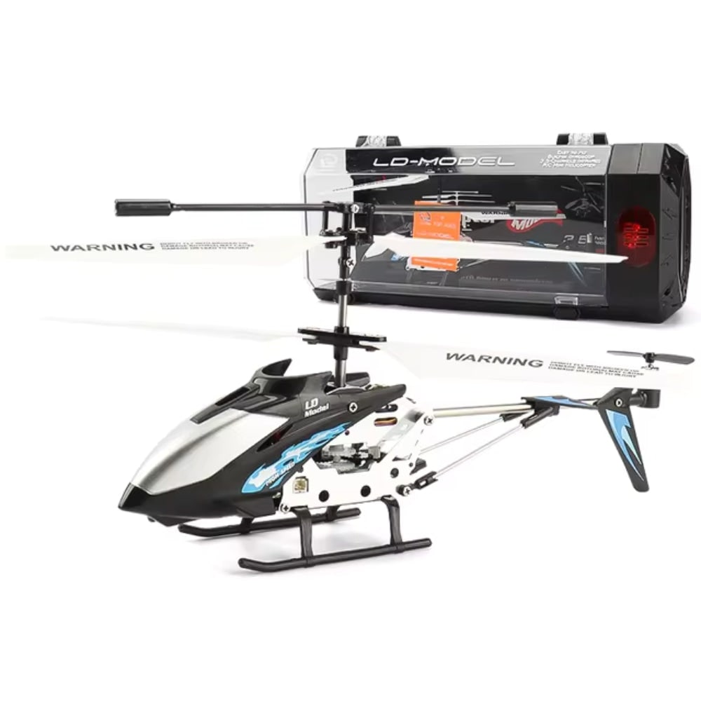 Remote Control Helicopter with Gyroscope Stabilizer and Metal Frame for Indoor Flight - Image 21
