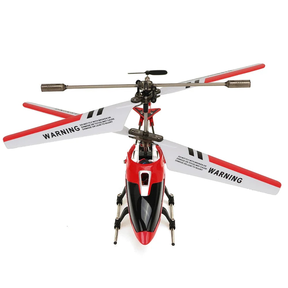 Remote Control Helicopter with Gyroscope Stabilizer and Metal Frame for Indoor Flight - Image 7