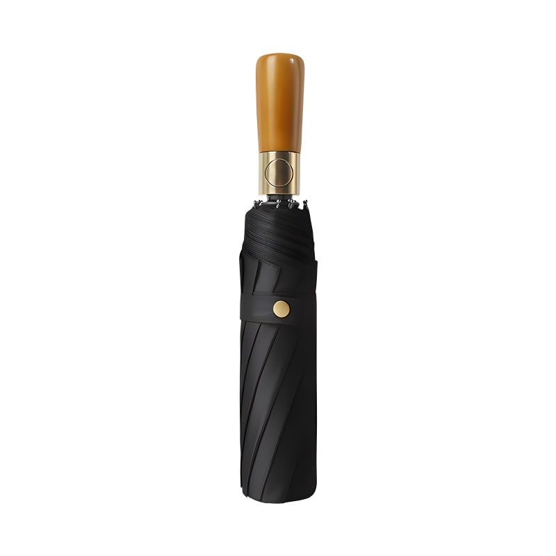 Repel Windproof Travel Umbrella with Automatic Folding Wooden Handle and Compact Design - Image 10