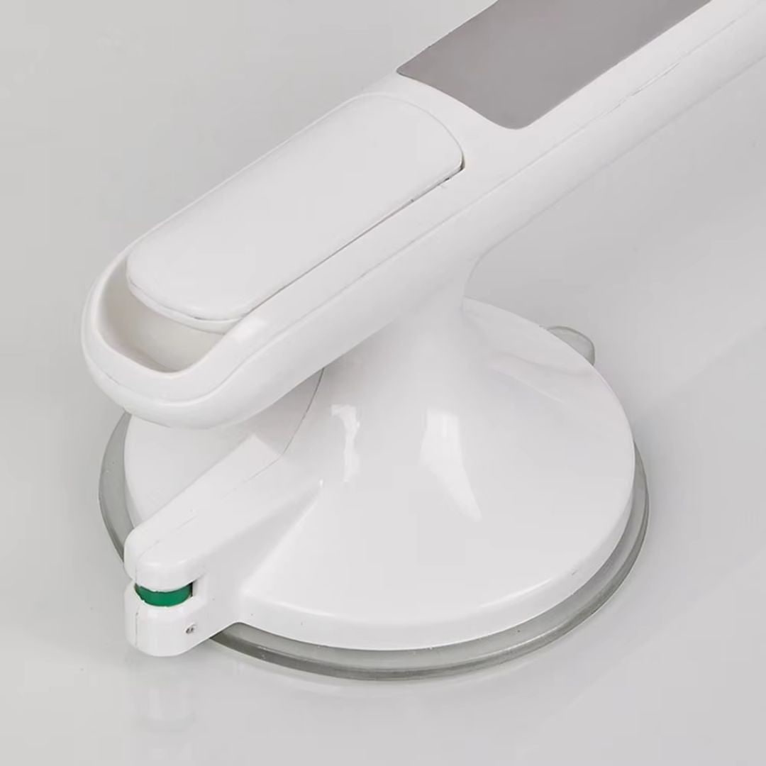 Shower Grab Bar with Suction Cup Safety Indicator and Rubberized Grip for Bathroom - Image 4