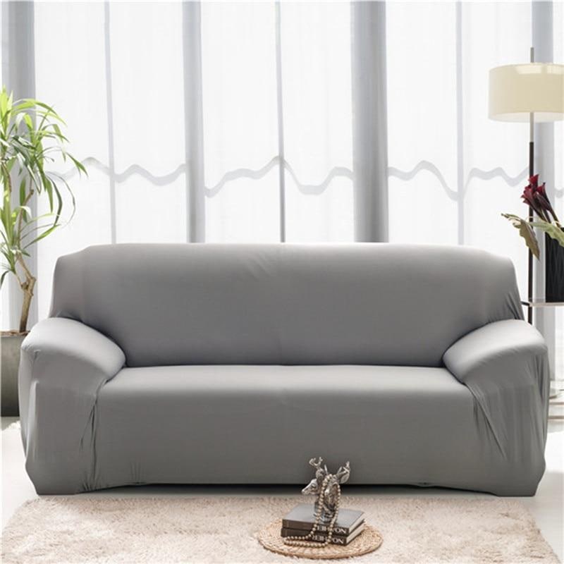 Sofa Cover Stretch Fitted Slipcover for Multi-Seater Couches with Elastic Knit Fabric - Image 1