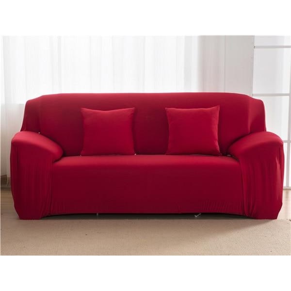 Sofa Cover Stretch Fitted Slipcover for Multi-Seater Couches with Elastic Knit Fabric - Image 12