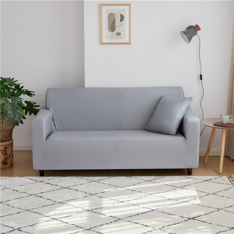 Sofa Cover Stretch Fitted Slipcover for Multi-Seater Couches with Elastic Knit Fabric - Image 47