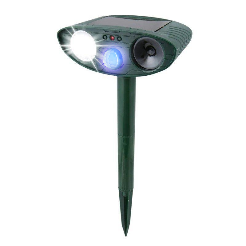 Solar Powered Ultrasonic Mouse Repellent with Motion Sensor and Flashing LED - Image 14