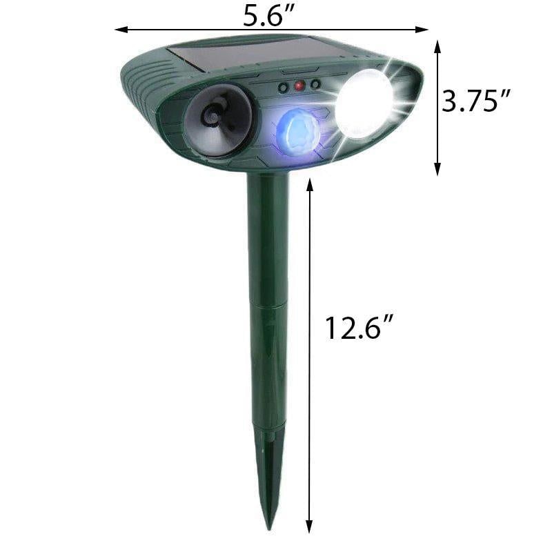 Solar Powered Ultrasonic Mouse Repellent with Motion Sensor and Flashing LED - Image 18