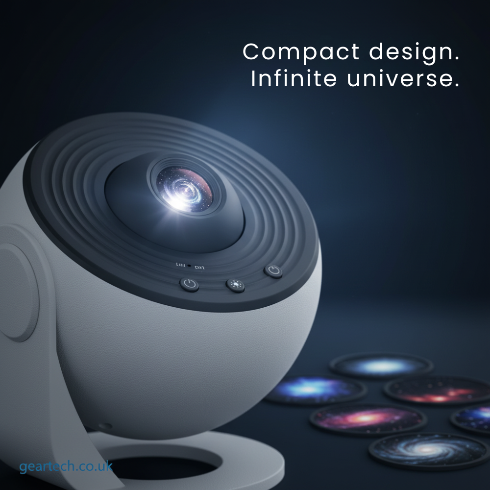 Star Projector Night Light with 360° Rotating Galaxy Projection and Tilting Stand - Image 13