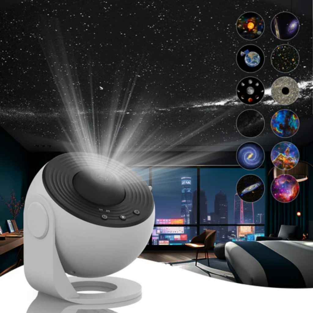 Star Projector Night Light with 360° Rotating Galaxy Projection and Tilting Stand - Image 17