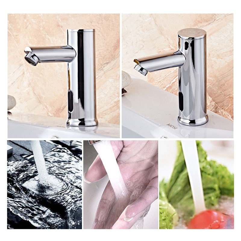 Touchless Bathroom Faucet with Motion Sensor and Automatic Shutoff - Image 14