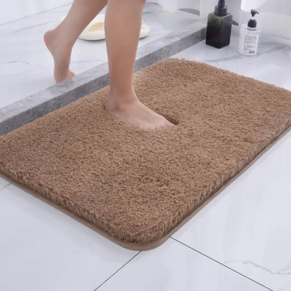 Ultra-Soft Bath Mats for Bathroom with Non-Slip Backing and Shaggy Microfiber Pile - Image 5