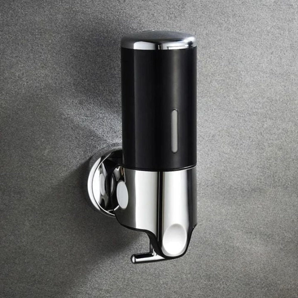 Wall-Mounted Shower Soap Dispenser with Manual T-Bar Lever and Detachable Chambers - Image 16