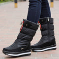 Waterproof Quilted Mid-Calf with Side Zipper and Insulated Lining - Image 4