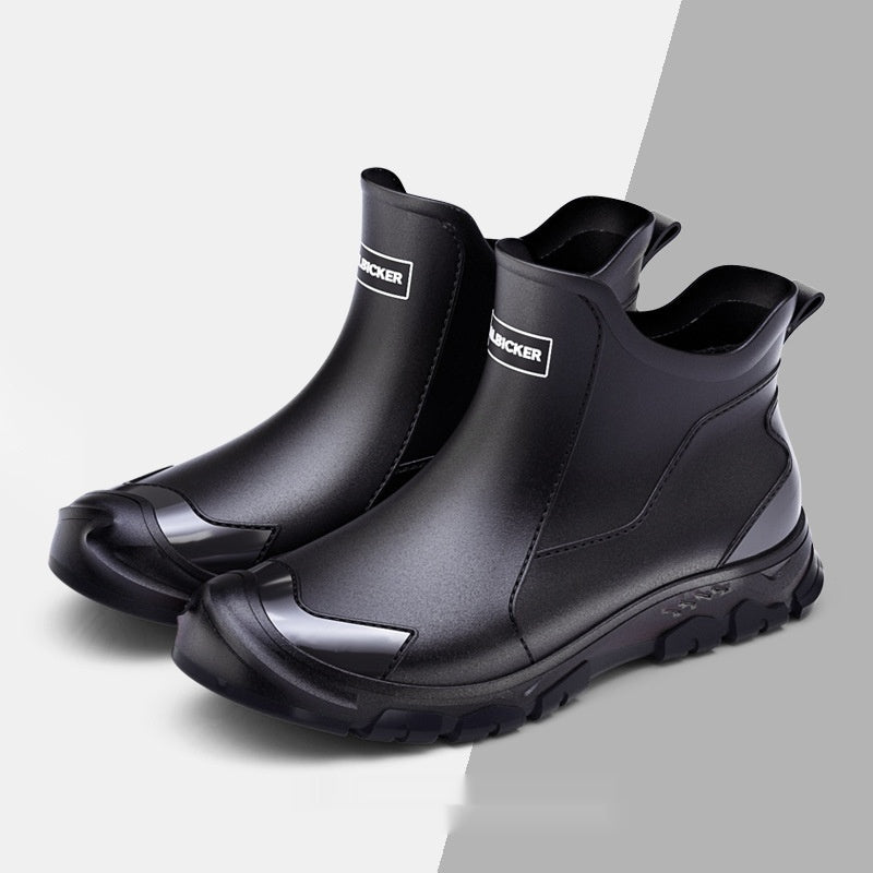 Waterproof Rain Boots with Slip-Resistant Tread and Ankle Support - Image 13