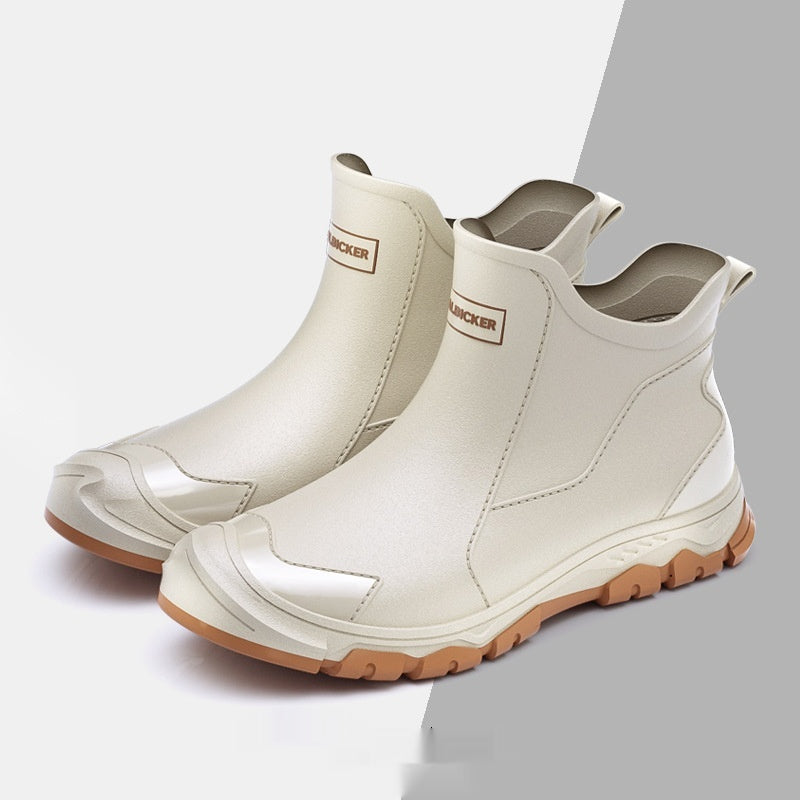Waterproof Rain Boots with Slip-Resistant Tread and Ankle Support - Image 14
