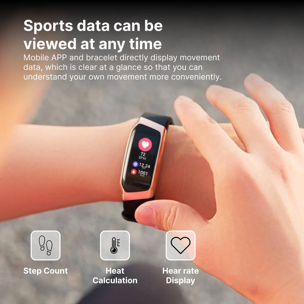 Wearable Fitness Tracker with Heart Rate Monitor and Sleep Tracking - Image 6