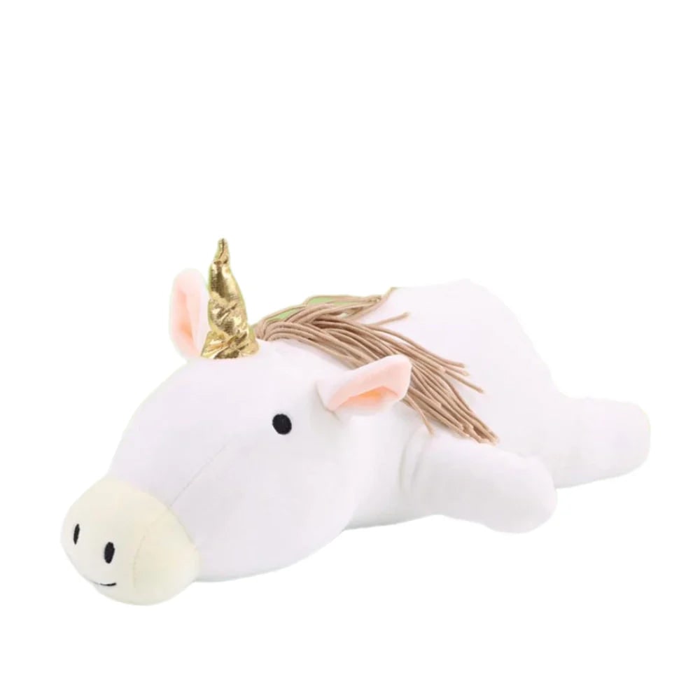 Weighted Stuffed Animal Plush Toy with Soft Fabric and Embroidered Details - Image 6