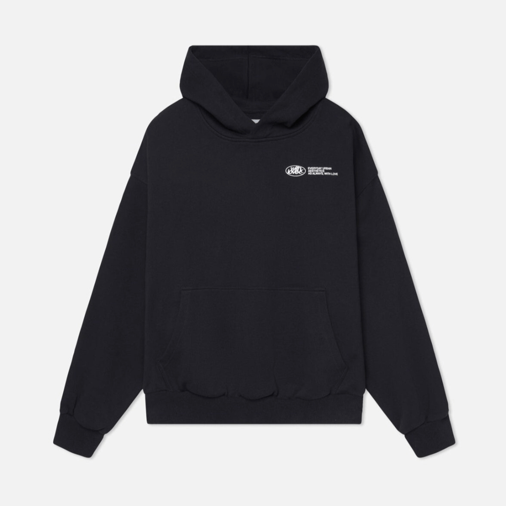 Women's Oversized Graphic Pullover Hoodie with Drop Shoulder and Kangaroo Pocket - Image 5