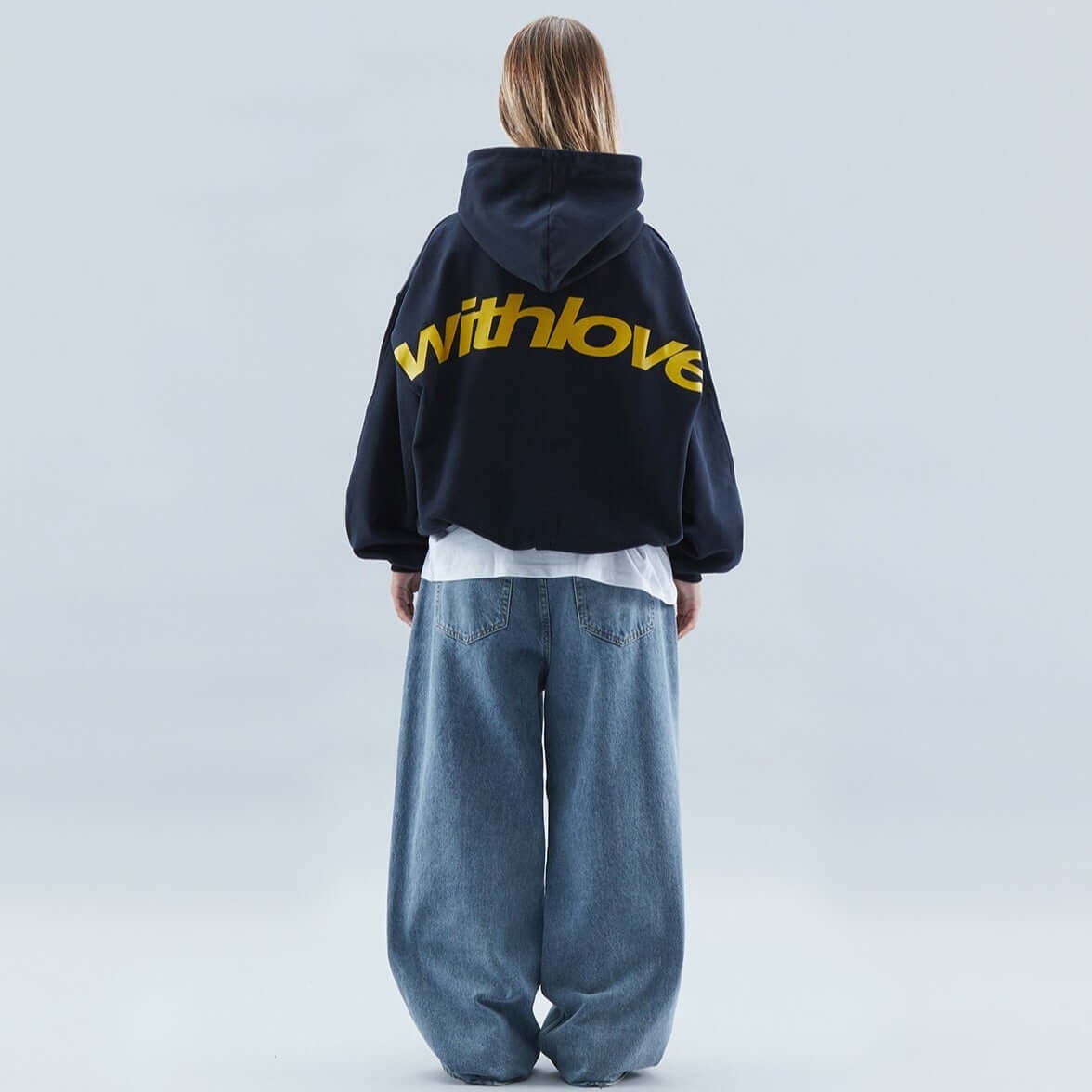 Women's Oversized Graphic Pullover Hoodie with Drop Shoulder and Kangaroo Pocket - Image 8
